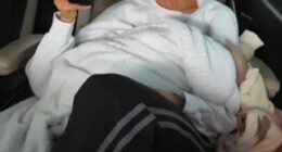 Jamie Laing has come under fire for posting a video of his six-month-old son Ziggy travelling in the back of a car without being properly secured
