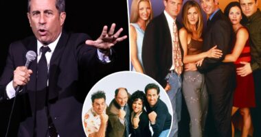 Jerry Seinfeld claims 'Friends' copied his sitcom 'Seinfeld'