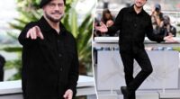 John Travolta models another beret at Cannes after being trolled for new look