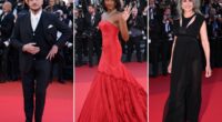 John Travolta, pregnant Barbara Palvin walk 'Karma' red carpet at Cannes Film Festival 2026