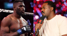 Francis Ngannou and Jon Jones