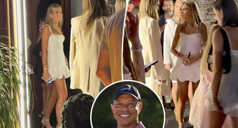 Kai Trump celebrates high school graduation with famous family, Tiger Woods before intimate dinner party
