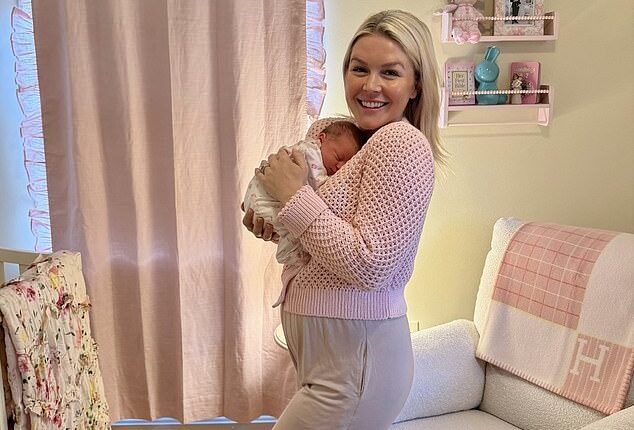Karoline Leavitt has officially traded the podium for the pacifier, giving birth to her second child