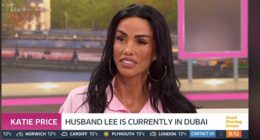Katie Price has called out her husband Lee Andrews for 'making me look a massive d**k' after he failed to show up for their Good Morning Britain interview