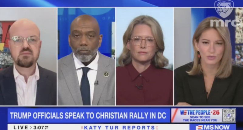 MSNBC's Katy Tur hosts a panel.