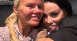 Kerry Katona has broken her silence on pal Katie Price's husband Lee Andrews after he failed to show up for the couple's GMB interview on Monday (Pictured earlier this year)