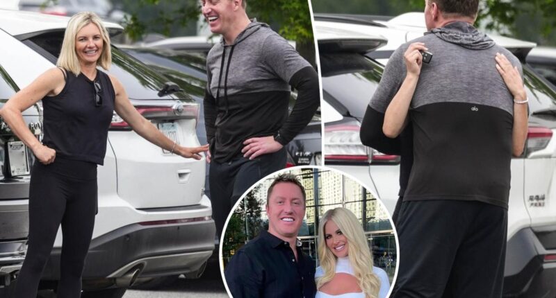 Kroy Biermann bonds with ex-wife of Kim Zolciak's boyfriend during flirty hike