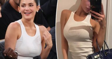 Kylie Jenner keeps wearing this $38 Guizio tank top