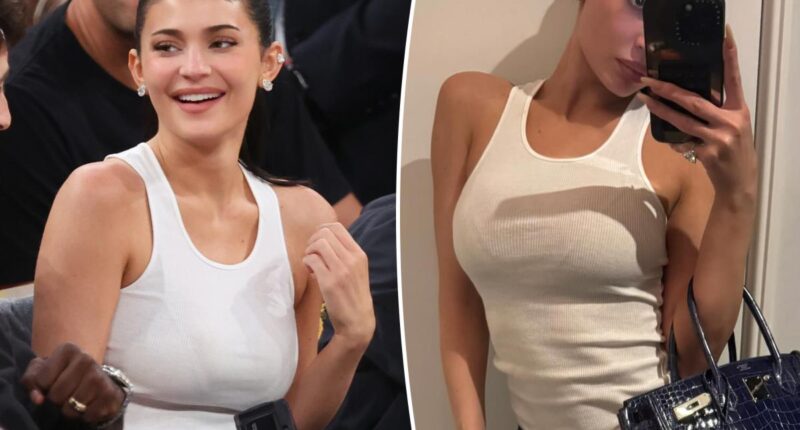 Kylie Jenner keeps wearing this $38 Guizio tank top
