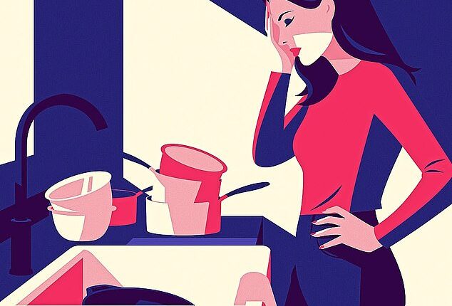 LIZ JONES'S DIARY: He's been in my house three days, almost killed my dog and now I want to kill myself. I know I hate all men, but how DO women stay married?