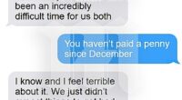 A text message exchange between a landlord and tenants who had fallen three months behind on rent has struck a nerve, exposing the emotional pressure simmering beneath Australia's worsening rental crisis