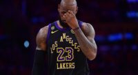 The reigning-champion Thunder blew an 11-point third-quarter lead only to rally back in the fourth for a 115-110 win to complete their four-game sweep of James and the Lakers