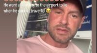 Lee Andrews' ex Alana Percival has claimed he pulled the exact airport stunt with HER when they were together and pretended he was flying to the UK despite his travel ban