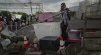 Leftist Activists Erect Illegal Encampment at ICE Facility. – The National Pulse