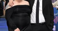 Lena Dunham was actually touched that her husband Luis Felber didn¿t know she was in Girls and assumed she was a 'curve model' when they were first introduced; pictured in September 2022 in London