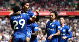 Chelsea ended their dismal six-match losing run with a 1-1 draw against Liverpool at Anfield