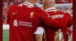 Several Liverpool stars paid tribute to Arne Slot after he was sacked by the club on Saturday