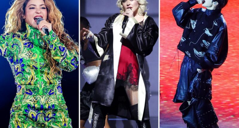 Madonna, Shakira and BTS set to headline first-ever halftime show at FIFA World Cup 2026