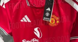 Man United's kit for next season will get an advanced outing at the end of this campaign