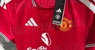 Man United's kit for next season will get an advanced outing at the end of this campaign
