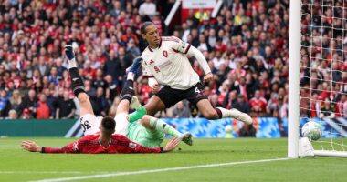 Manchester United vs Liverpool - Premier League LIVE: Benjamin Sesko adds a second after Matheus Cunha's sixth-minute opener in lightning-fast start against nervy visitors
