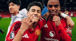 Yuel Helafu (right) spoke to Daily Mail Sport ahead of the FA Youth Cup final versus Man City
