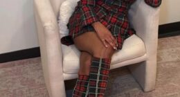 Mel B was reunited with her Spice Girls bandmates on Friday - at least in a manner of speaking - as she celebrated her 51st birthday.