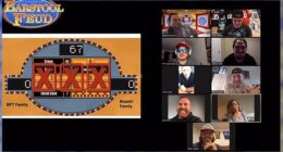 Dianna Russini and Mike Vrabel both appeared on 'Barstool Feud' during a Covid lockdown