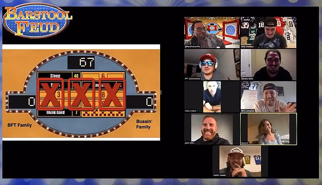 Dianna Russini and Mike Vrabel both appeared on 'Barstool Feud' during a Covid lockdown