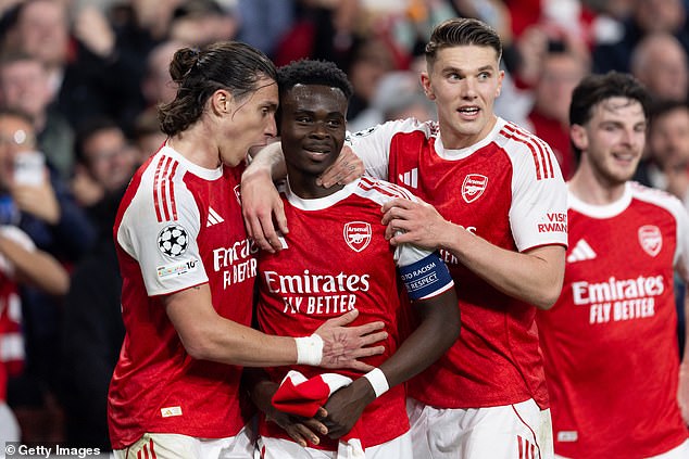 Bukayo Saka's winner against Atletico Madrid sent Arsenal into the Champions League final