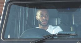 Former England star Raheem Sterling has been arrested on suspicion of drug driving