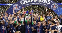 PSG triumphed in Budapest but back home in Paris celebrations turned sour