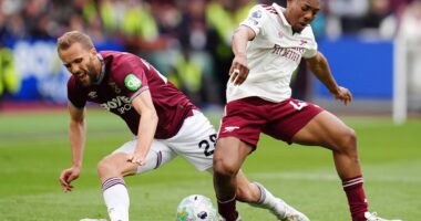 Myles Lewis-Skelly warns ‘the job is not done’ in Arsenal title pursuit after dramatic win at West Ham