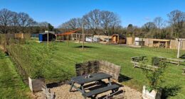‘Turn A Blind Eye campsite is a relaxed, clothing-optional adults-only campsite in Battle, UK, where you can unwind and be yourself,’ according to the official website