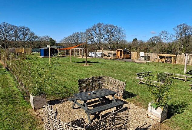 ‘Turn A Blind Eye campsite is a relaxed, clothing-optional adults-only campsite in Battle, UK, where you can unwind and be yourself,’ according to the official website