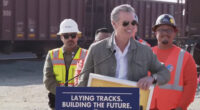 Newsom Finds A Grain Of Sand And Declares He Built New Beach