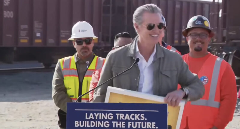 Newsom Finds A Grain Of Sand And Declares He Built New Beach