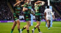 Northampton score 14 tries in record-breaking thrashing of Bristol