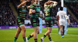 Northampton score 14 tries in record-breaking thrashing of Bristol