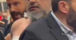 Nottingham Forest owner Evangelos Marinakis was left bruised by the bust-up
