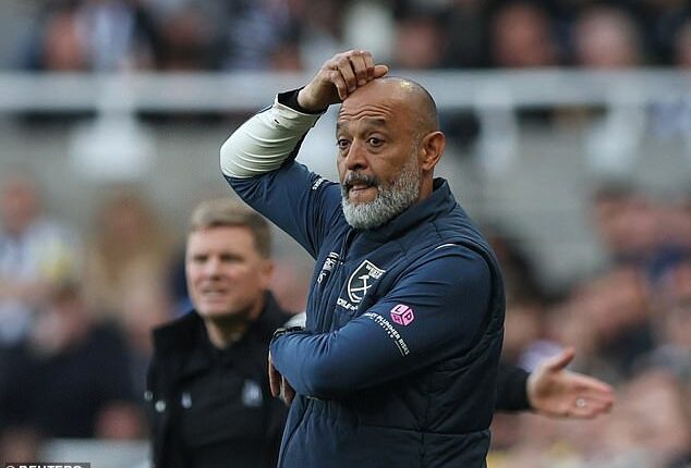 Nuno Espirito Santo has admitted it will be 'extremely difficult' for West Ham to survive