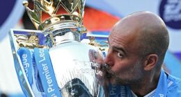 Pep Guardiola led his Man City team to four successive top-flight titles - no other side has achieved that level of dominance over the course of 138 years of league football