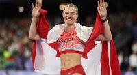 Pole vaulter and OnlyFans star Alysha Newman has been banned from athletics for 20 months