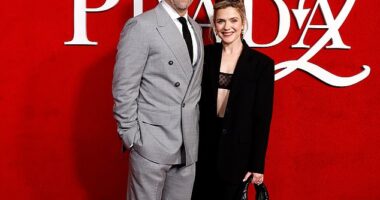 Harriet Dyer has lashed out at the Devil Wears Prada 2 filmmakers after her husband, Patrick Brammall, was criticised for his role in the film. Both pictured