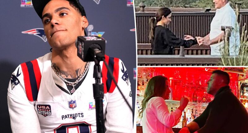 Patriots star Christian Gonzalez addresses coach Mike Vrabel and Dianna Russini's photo scandal