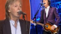 Paul McCartney performs on 'SNL' Season 51 finale