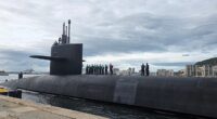 The location of nuclear-armed US Navy submarine has been revealed by the Pentagon as Donald Trump has admitted the ceasefire between the United States and Iran is 'on life support'
