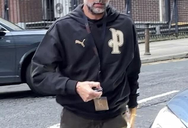 Photographs obtained by Daily Mail Sport show Guardiola in public for the first time since the story broke that he would be leaving City