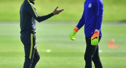 Guardiola left Hart out at the start of the campaign in favour of Willy Caballero, before the arrival of Claudio Bravo pushed the England international further down the pecking order