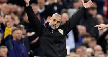 Pep Guardiola was left ruing Man City's 3-3 draw at Everton in a huge blow to their title hopes
